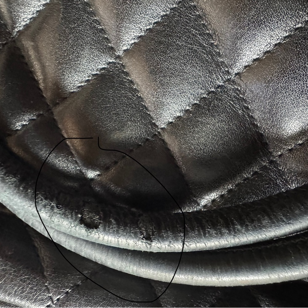 Chanel Ligne Cambon Lambskin Quilted Bag Black - Picture 10 of 14